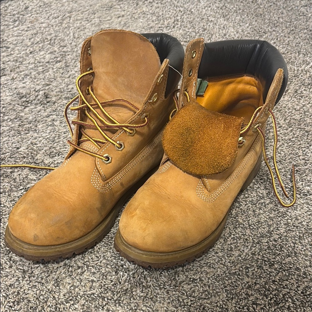 Timberland Women's Brown Leather Boots size 9
